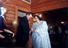David Diment; Becky Diment; wedding
